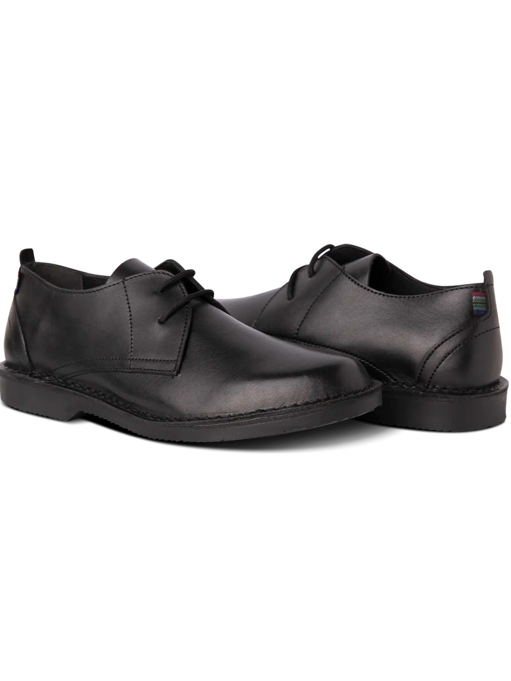 VELDSKOEN Black Smart Shoe M Size 6/ w 8 Handmade In South Africa black Shoes
